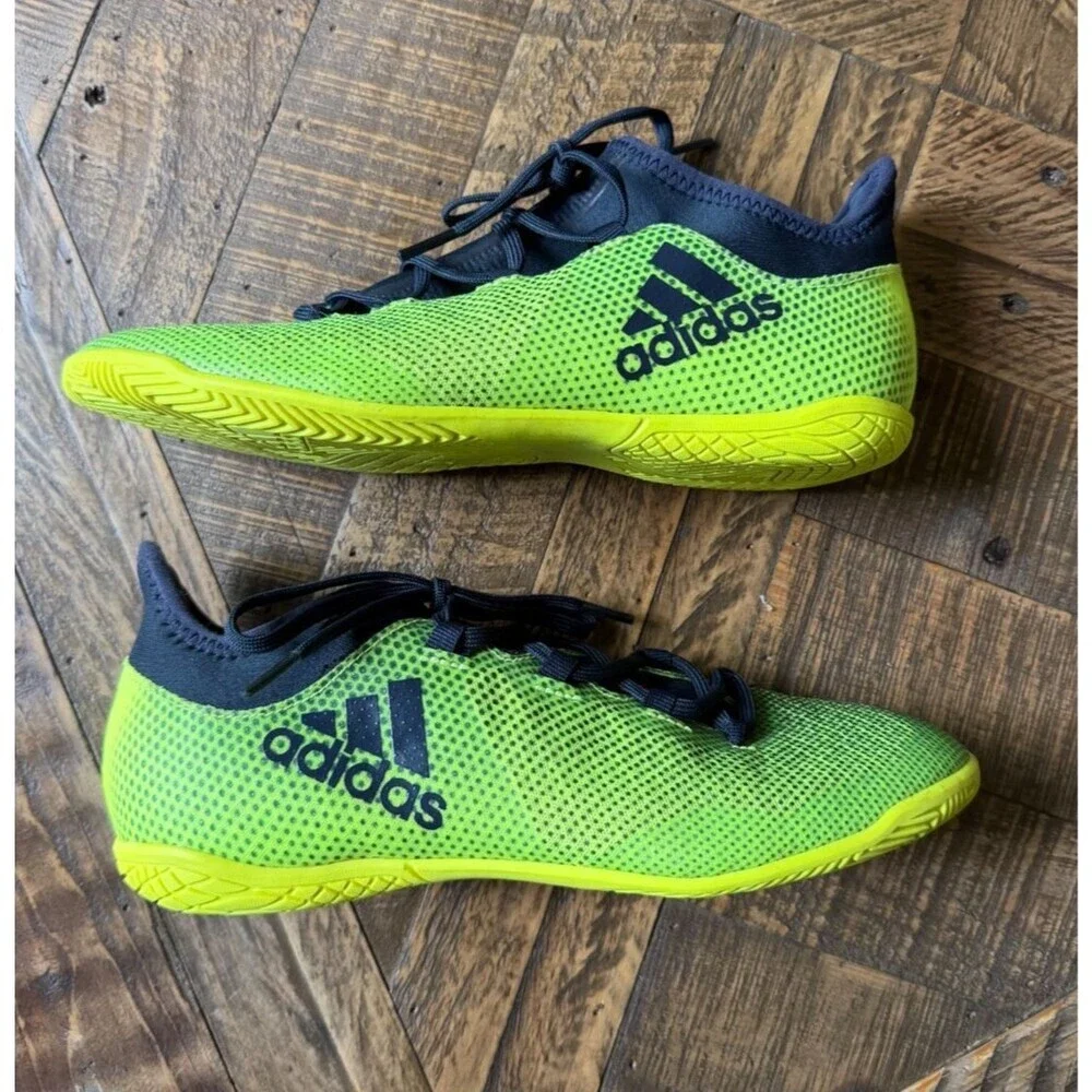 Adidas Soccer Men's X Tango 17.3 Indoor Soccer shoes Size 6 Yellow CG3723